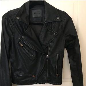 BlankNYC Leather moto jacket